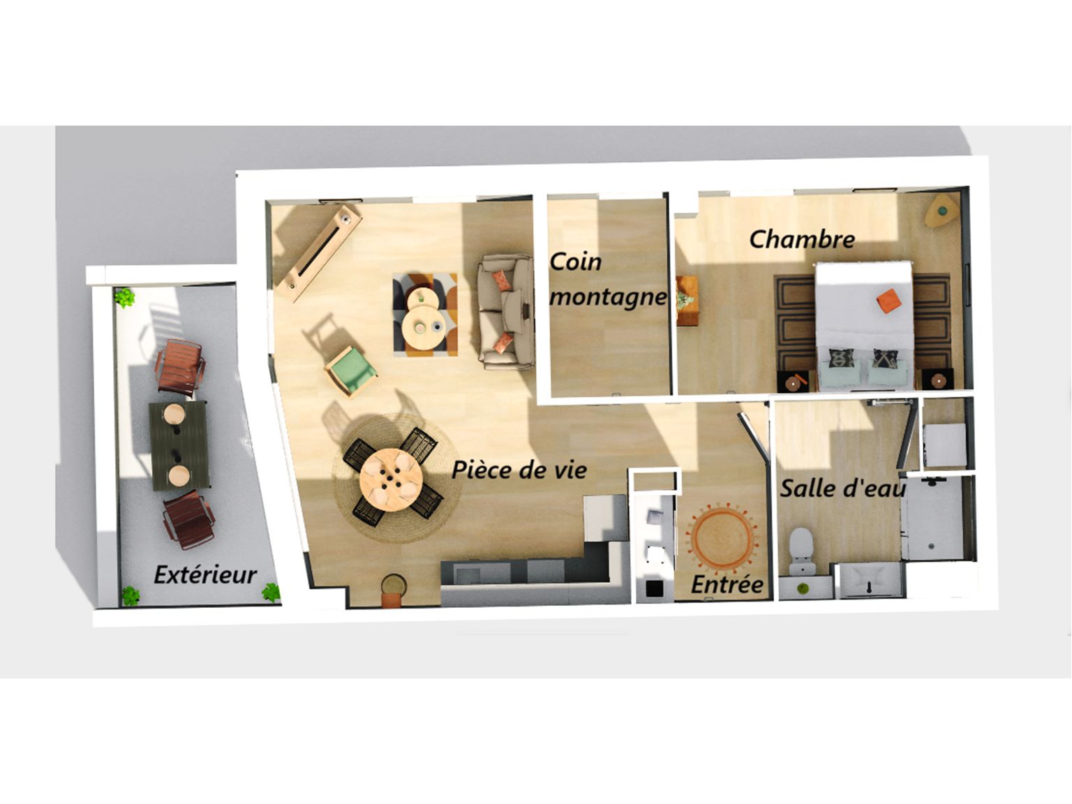 image principale du bien Appartement T2 ST CHAFFREY