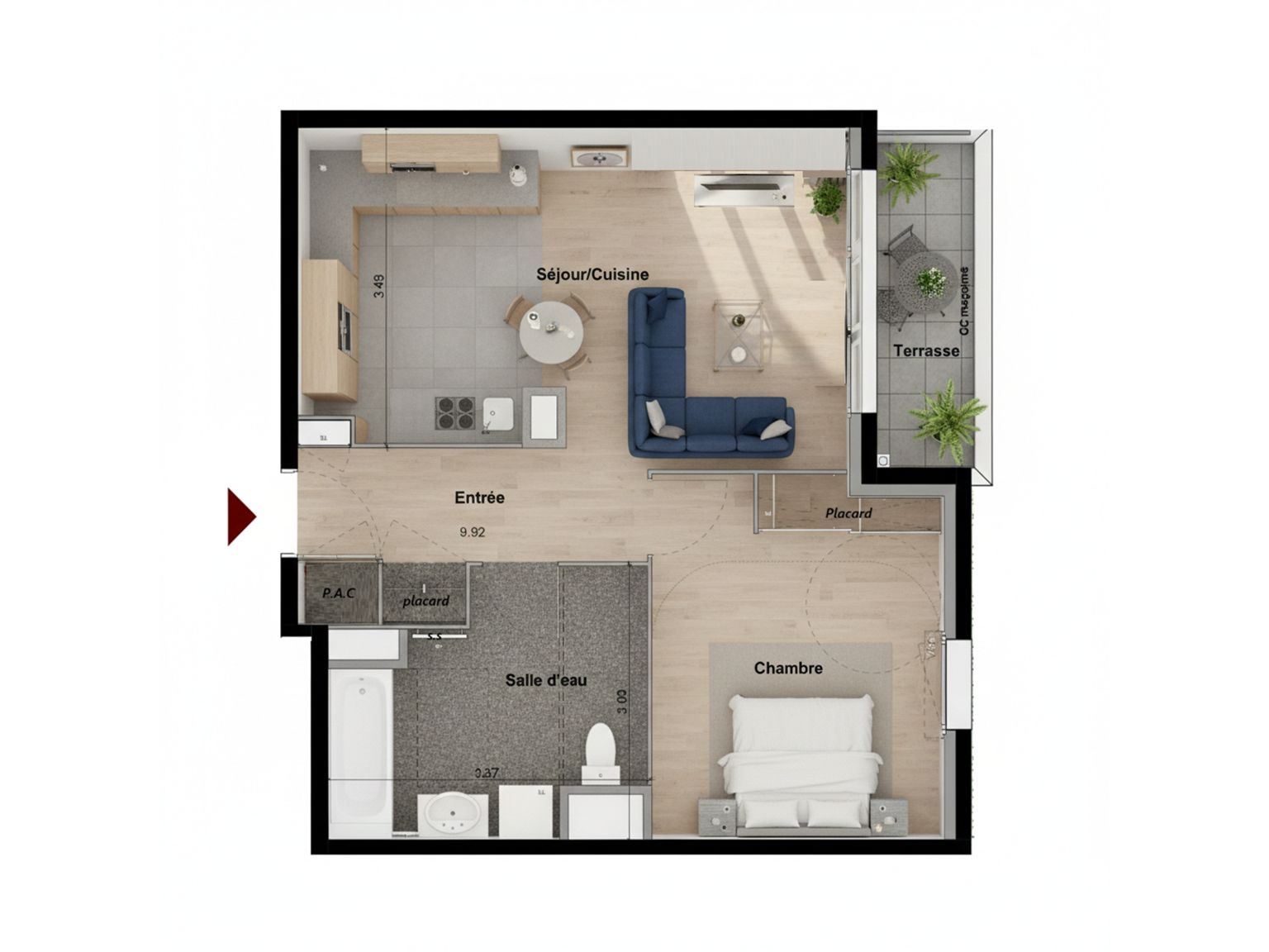 image du bien immobilier Appartement T2 SALON DE PROVENCE