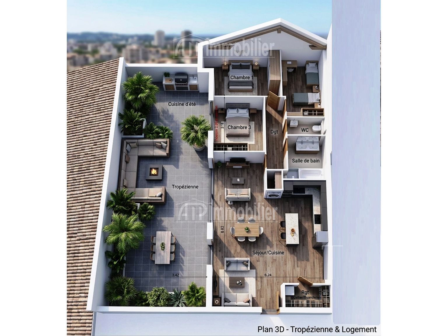 image du bien immobilier Appartement T4 SALON DE PROVENCE