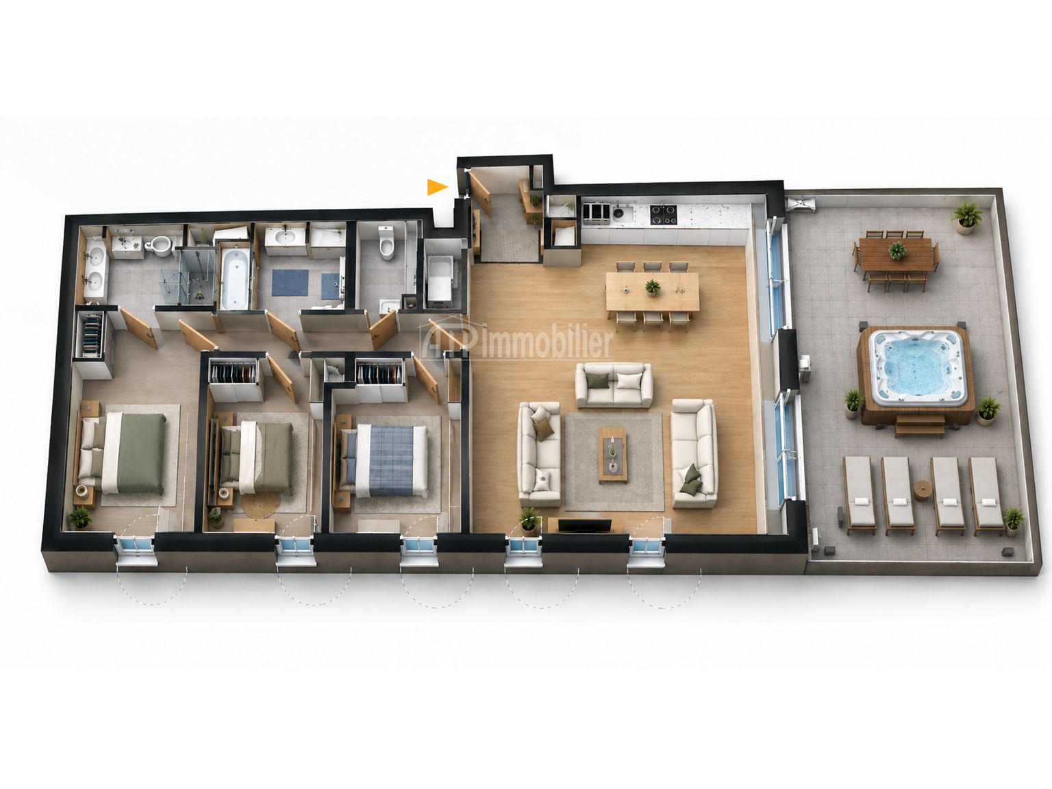 image du bien immobilier Appartement T4 LA CIOTAT